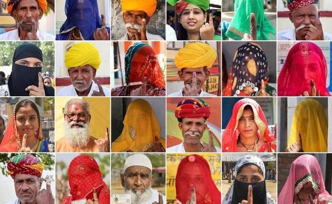 Loksabha Election : चाैथे के मुकाबले पांचवें चरण में 2.95% कम वोटिंग