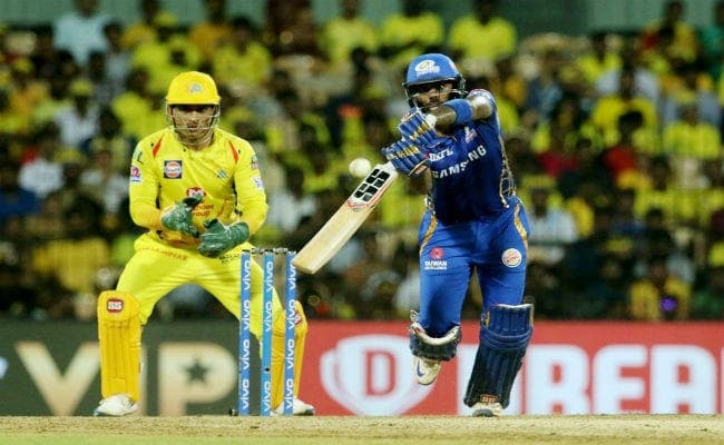 IPL Qualifier 1 : सुपरकिंग्स को छह विकेट से हराकर मुंबई इंडियन्स शान से फाइनल में