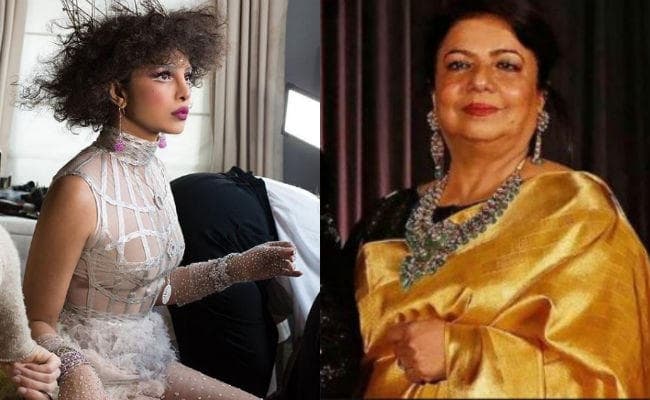 प्रियंका चोपड़ा के Met Gala लुक पर मां मधु का रियेक्‍शन