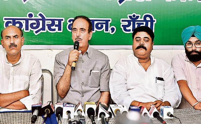 रांची : गठबंधन का कोई भी नेता हो सकता है पीएम : आजाद