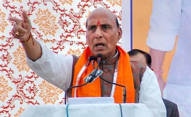 आज बंगाल में राजनाथ की तीन सभाएं
