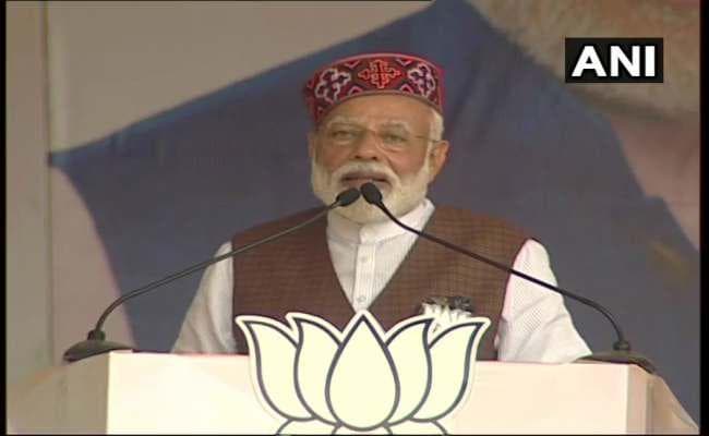 कांग्रेस पर बरसे पीएम मोदी, कहा ''हुआ तो हुआ'' यह शब्द कांग्रेस के चरित्र, मानसिकता और इरादे का सूचक