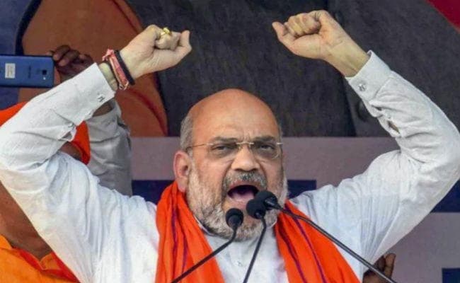 पाकुड़ में बोले अमित शाह, भारत तेरे टुकड़े होंगे बोलने वाले जायेंगे जेल