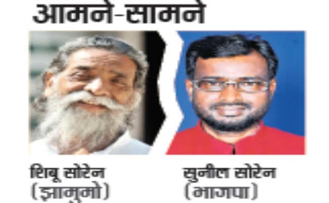 दुमका :  41 डिग्री में भी न डिगे वोटर बूथों पर वोटों की बारिश