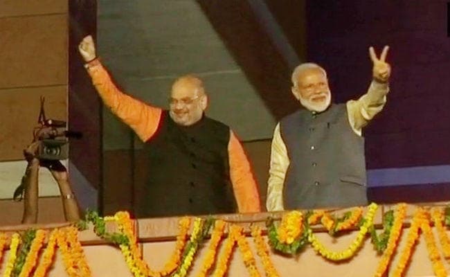 प्रचंड जीत के बाद बोले पीएम मोदी - घोर विरोधियों को भी साथ लेकर चलेंगे