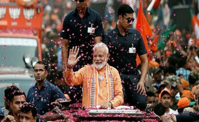 PM  मोदी ने दोहराया इंदिरा गांधी का इतिहास, पूरब से पश्चिम तक छाया ''अच्छे दिन''