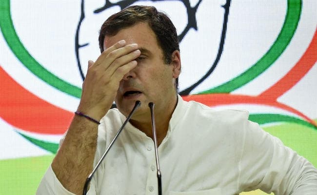 लोकसभा चुनाव 2019 : कांग्रेस का 18 राज्यों-केंद्रशासित प्रदेशों में नहीं खुला खाता