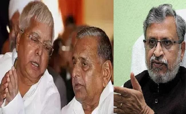 अपनी बेटी-बहू को भी नहीं जिता पाये लालू- मुलायम : सुशील मोदी