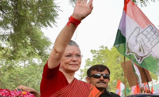 सोनिया गांधी ने रायबरेली की जनता का आभार व्यक्त किया