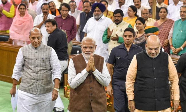 NDA Parliamentary Board Meeting की कुछ खास तस्वीरें