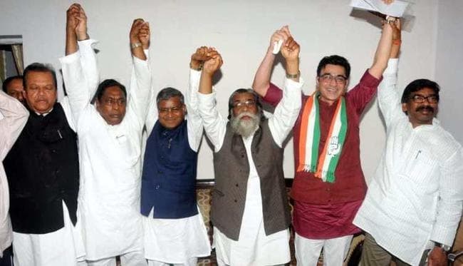 झामुमो की 14 सीटों पर नहीं बची महागठबंधन की साख