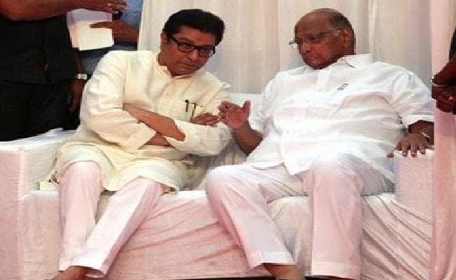 राज ठाकरे ने शरद पवार से की मुलाकात