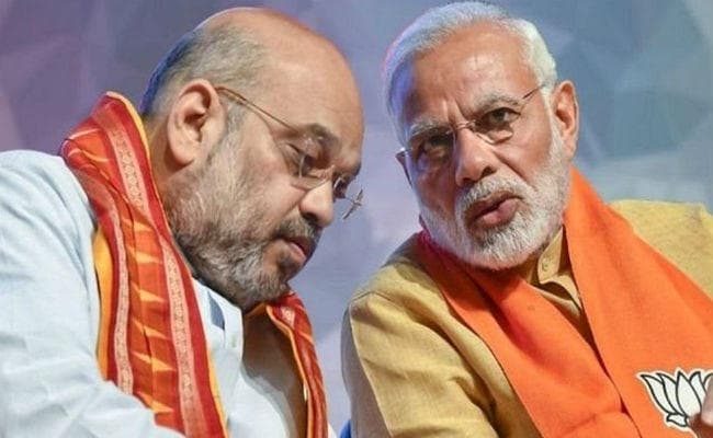 नरेंद्र मोदी ने की अमित शाह से मुलाकात, सरकार गठन को दिया गया अंतिम रूप