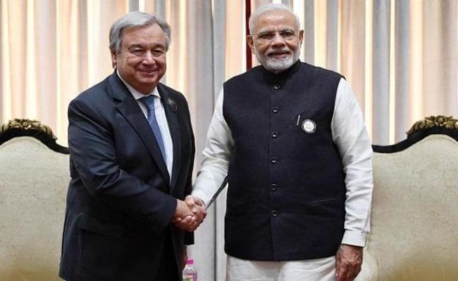 संयुक्त राष्ट्र मोदी सरकार के साथ काम करने को लेकर आशान्वित