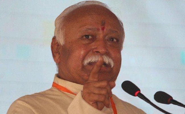 मोहन भागवत ने कहा - सरकार के कदम डगमगाये तो सलाह और सुझाव देगा संघ