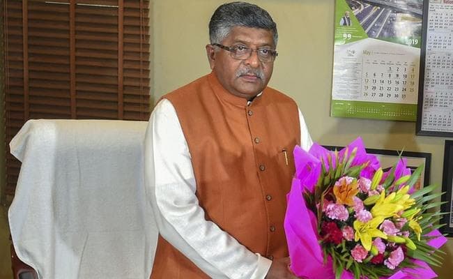 मंत्री रविशंकर प्रसाद ने कहा - 5जी समेत अन्य बैंड के लिए स्पेक्ट्रम नीलामी इसी साल