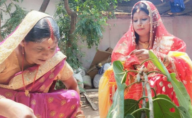 सुहागिनों ने वट सावित्री पूजा कर मांगा अखंड सौभाग्य