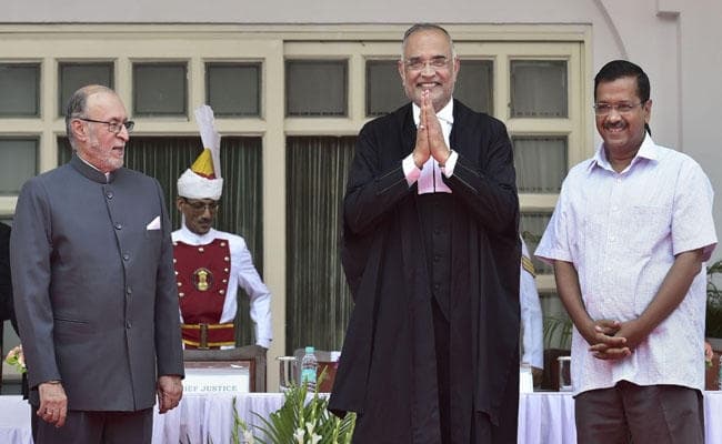 दिल्ली हाइकोर्ट के चीफ जस्टिस बने डीएन पटेल, मुख्यमंत्री समेत कई अधिकारी हुए शपथ में शामिल