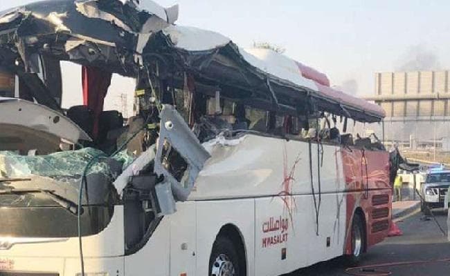 दुबई में बस दुर्घटना में मारे गए 12 भारतीयों के शव घर भेजने की कवायद जारी