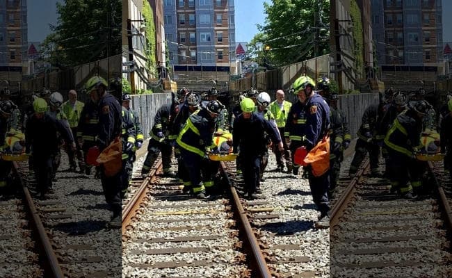 US : बोस्टन में सब-वे का डिब्बा पटरी से उतरा, नौ लोग घायल