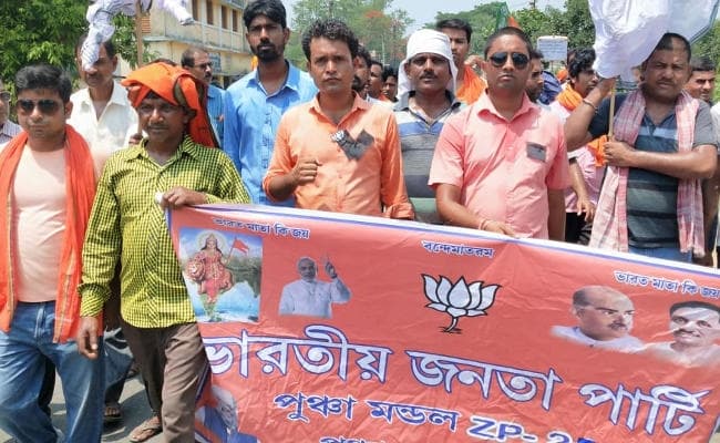 हत्या के विरोध में बशीरहाट बंद, पूरे बंगाल में भाजपा ने मनाया काला दिवस