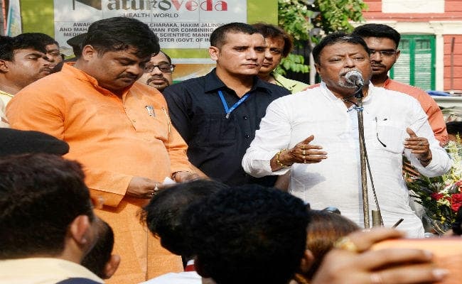 पुलिस मंत्री के रूप में असफल रहीं मुख्यमंत्री, इस्तीफा दें : मुकुल राय