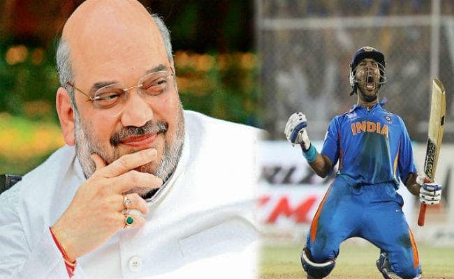 गृह मंत्री अमित शाह ने क्रिकेटर युवराज सिंह को ‘योद्धा'' बताया