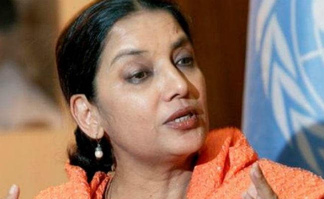 लैंगिक समानता होने पर ही देश विकसित हो सकता है : शबाना आजमी