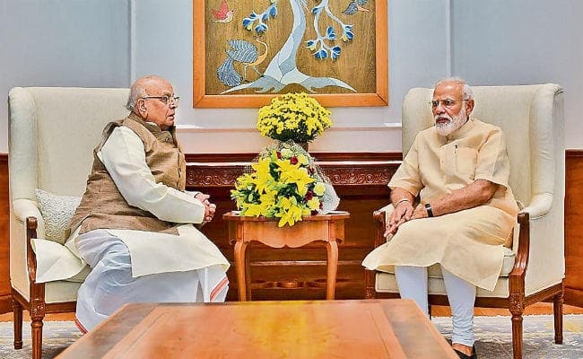 पटना : राज्यपाल लाल जी टंडन ने प्रधानमंत्री नरेंद्र मोदी व गृहमंत्री अमित शाह से की  मुलाकात