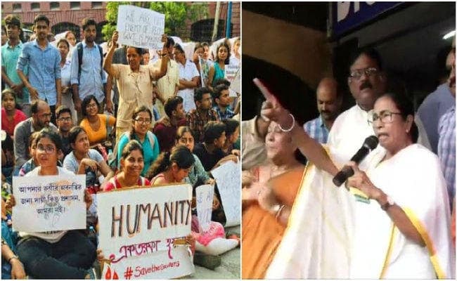 मुख्यमंत्री ममता बनर्जी का अल्टीमेटम बेअसर, जूनियर डॉक्टर अड़े