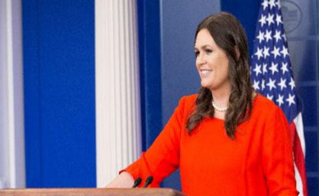 बोले अमेरिकी राष्ट्रपति डोनाल्ड ट्रंप- व्हाइट हाउस को अलविदा कहेंगी सारा सैंडर्स