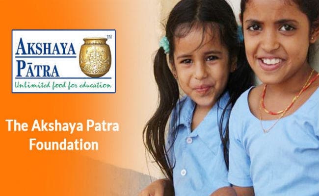 अक्षय पात्र की स्कूल भोजन परियोजना को ग्लोबल चैंपियन अवॉर्ड