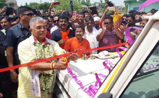 भाजपा कार्यकर्ताओं पर सिमी और जमात से हमला करा रही है तृणमूल : दिलीप घोष