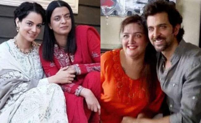 कंगना की बहन रंगोली का दावा- सुनैना को पीटता है रितिक रोशन का परिवार