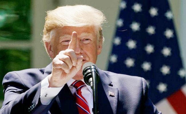अमेरिकी ड्रोन को गिराने पर भड़के ट्रंप, कहा –  ईरान ने ‘बड़ी गलती” कर दी