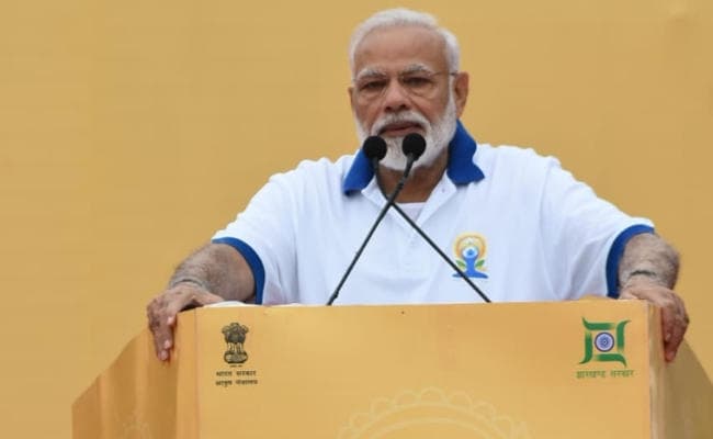 #YogaDay2019 पर PM Modi ने रांची में बताये उत्तम स्वास्थ्य के लिए चार ‘पकार’