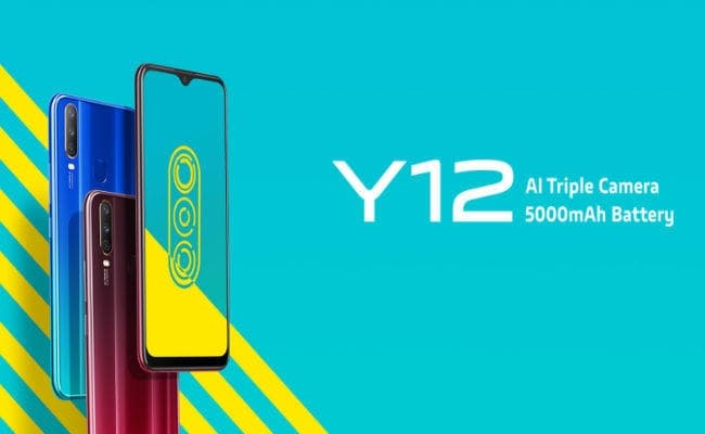 Vivo Y12 लॉन्च : 5000mAh बैटरी, ट्रिपल रियर कैमरे वाला सस्ता स्मार्टफोन