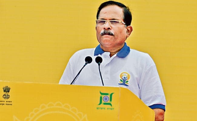 रांची : केंद्रीय योग प्रमाणन बोर्ड का होगा गठन : श्रीपद नाइक