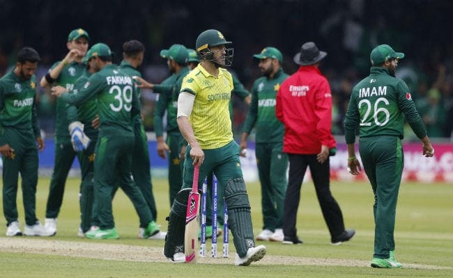 #PAKvSA : पाकिस्तान से हारकर दक्षिण अफ्रीका वर्ल्ड कप से बाहर