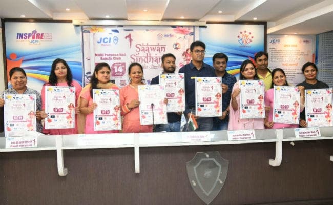 13-14 जुलाई को जेसीआई महिला विंग की ओर से ''सावन सिंधारा'' का आयोजन, पोस्‍टर रिलीज