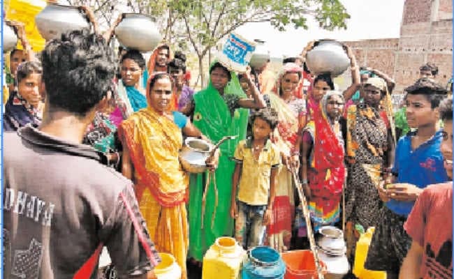 पानी के लिए सोहैपुर के लोग उतरे सड़क पर