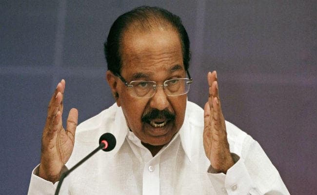 सदन की समिति के पास और वक्त होता, तो काले धन की मात्रा का अनुमान लग पाता : वीरप्पा मोइली