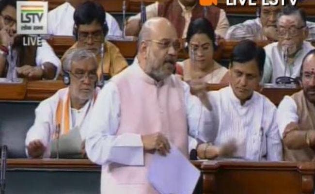 गृह मंत्री अमित शाह ने जम्मू-कश्मीर में राष्ट्रपति शासन बढ़ाने का प्रस्ताव किया पेश