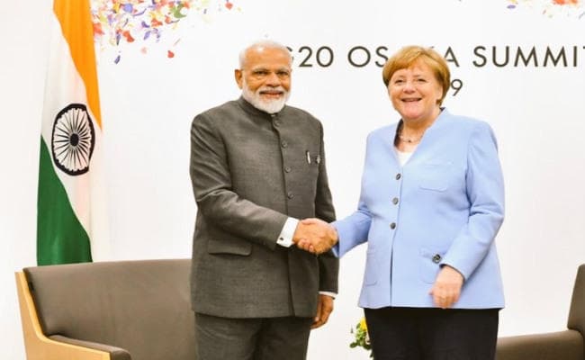 जी-20 समिटः पीएम मोदी ने की एंजेला मर्केल से मुलाकात, इस मुद्दे पर हुई चर्चा
