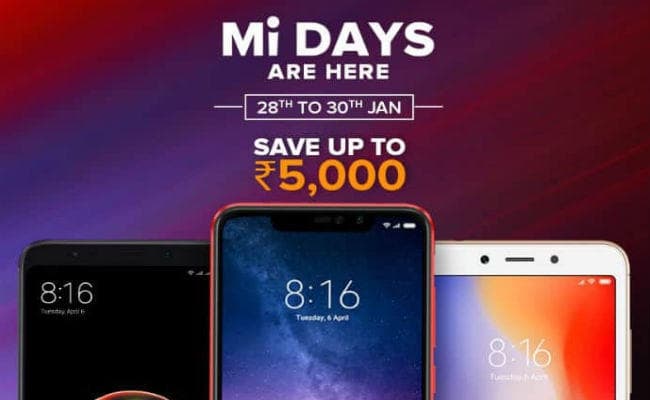 Mi Days Sale: Xiaomi के स्मार्टफोन, TV और एक्सेसरीज यहां मिल रहे सस्ते में