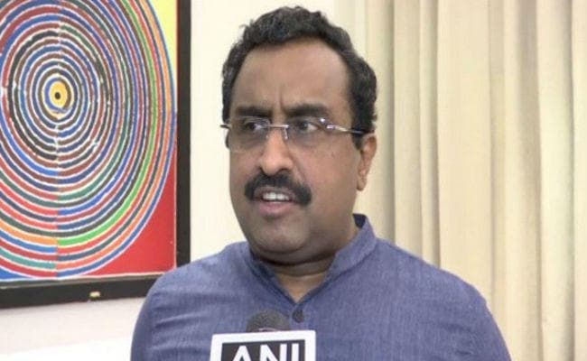 बोले राम माधव- जम्मू-कश्मीर की हर समस्या के लिए कांग्रेस जिम्मेदार, हटना चाहिए धारा 370