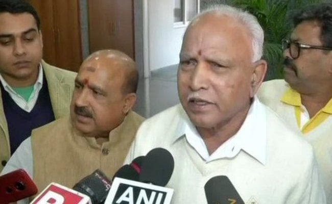 कांग्रेस विधायक का इस्तीफा कर्नाटक के सत्तारूढ़ गढ़बंधन में बेचैनी दर्शाता है : येदियुरप्पा