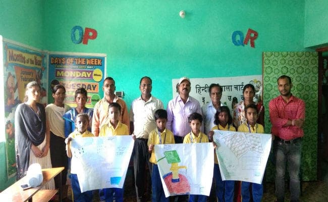 हजारीबाग : प्रभात खबर ''जल बचाओ, जान बचाओ'' चित्रांकन प्रतियोगिता का आयोजन