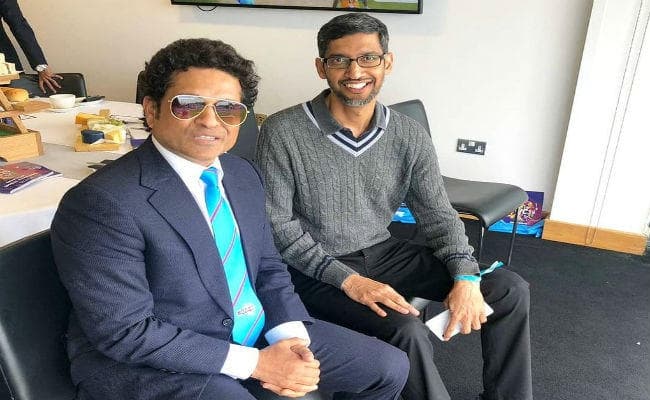जब सचिन के सवाल पर गूगल के CEO सुंदर पिचाई ने किया धौनी की नकल कहा...