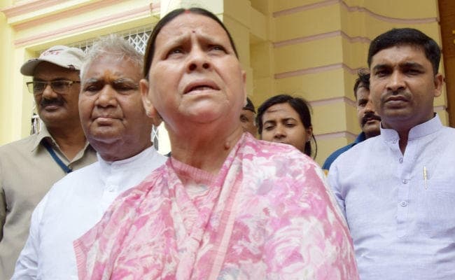 सूबे में लूट, हत्या और दुष्कर्म को लेकर राबड़ी ने सरकार पर बोला हमला, कहा- ''...इस्तीफा दें''